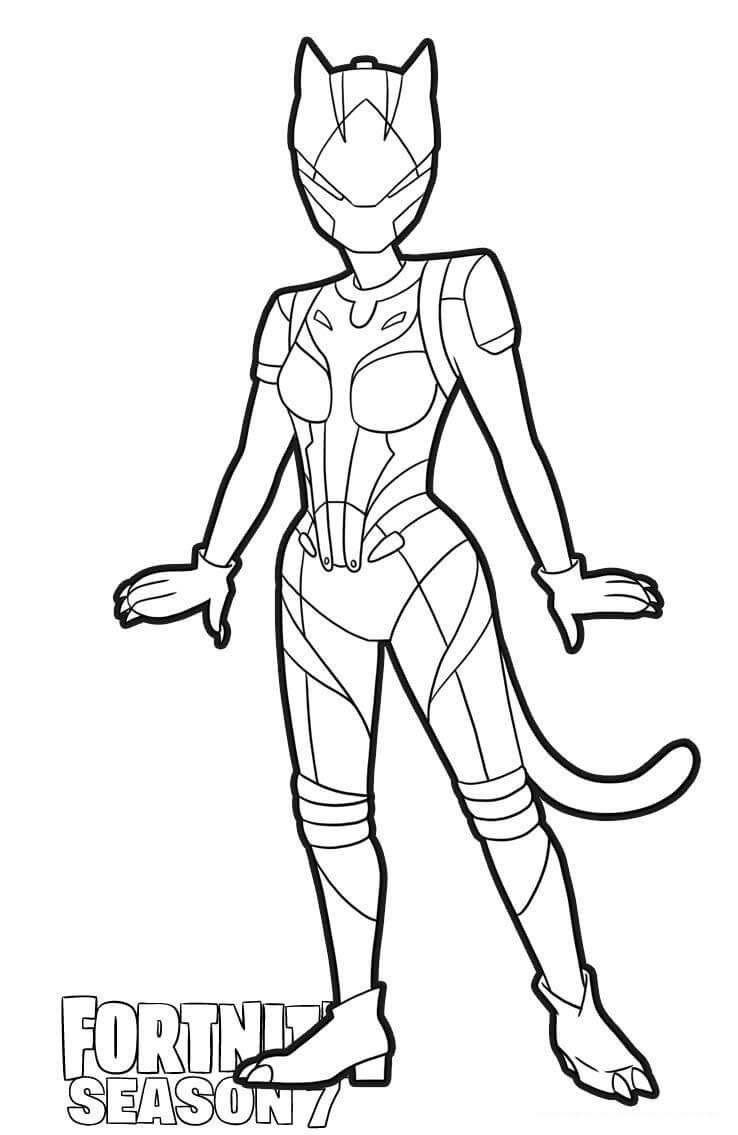 Lince para Colorear