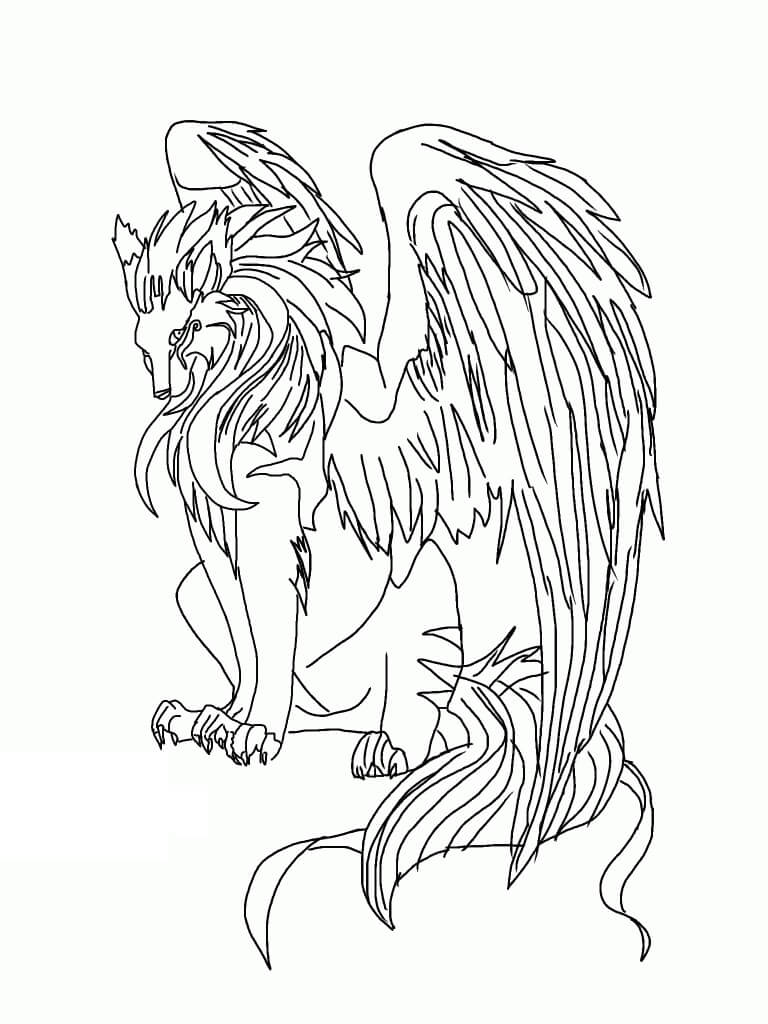 lobos con alas