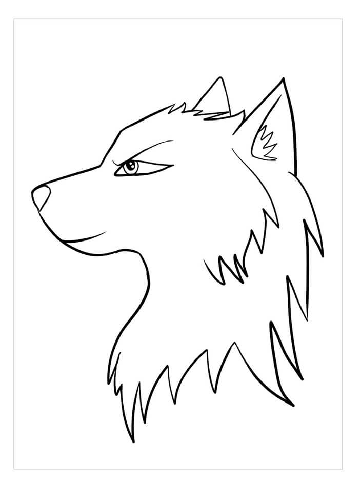 retrato de lobo