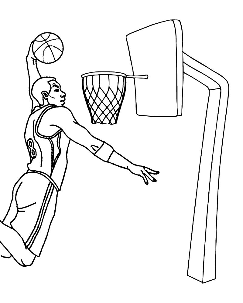 Dibujo de March Madness 2025 Coloring Page para Colorear y Imprimir