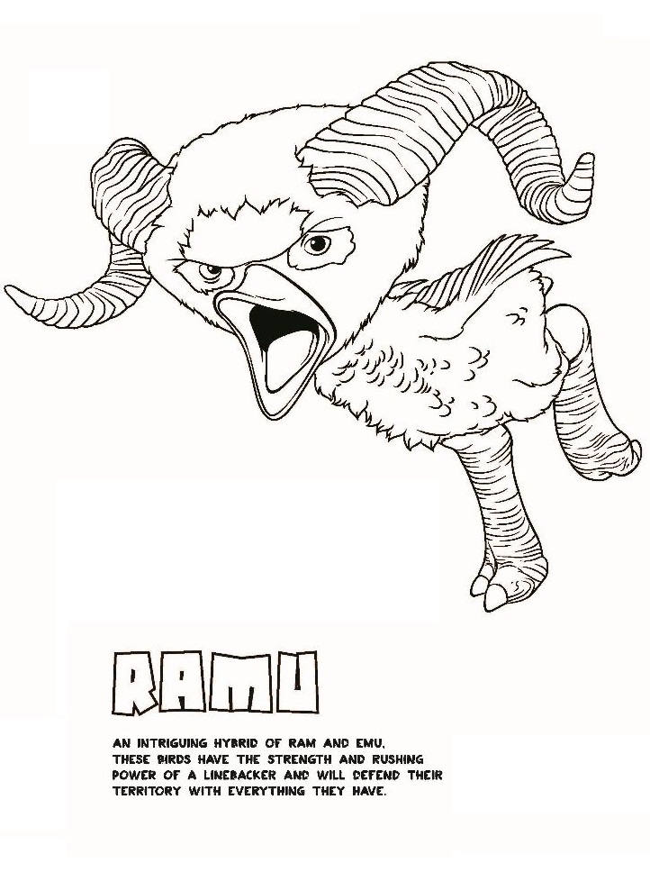 Los Croods para Colorear