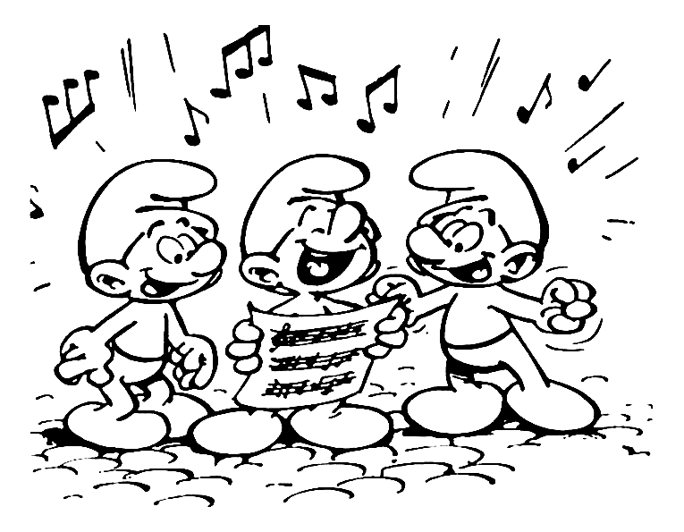 Dibujo de Partitura de Lectura de Xitrum para Colorear y Imprimir