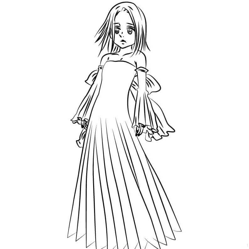 Dibujo de Elaine para Colorear y Imprimir