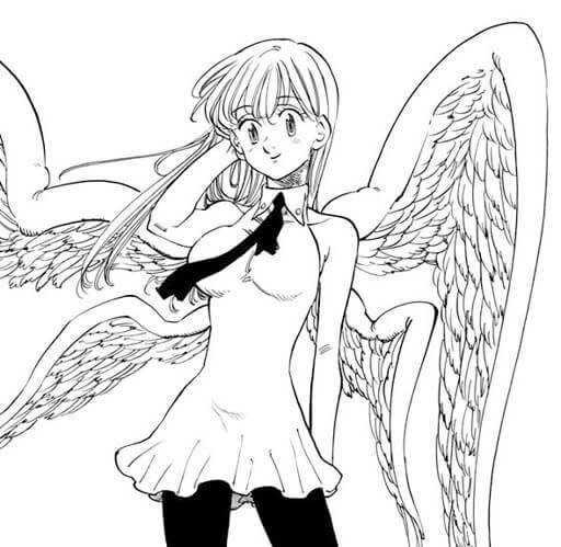 Dibujo de Elizabeth para Colorear y Imprimir