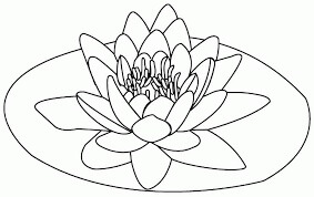 Dibujo de Loto Asombroso para Colorear y Imprimir