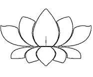 Lotus para Colorear