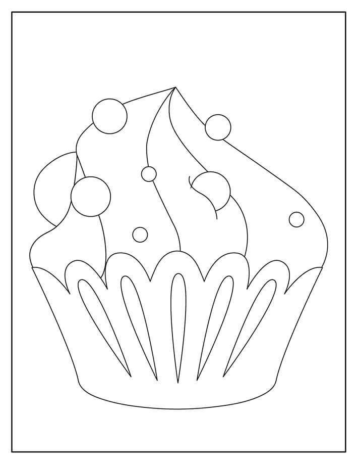 Dibujo de Magdalena Deliciosa y Bonita para Colorear y Imprimir