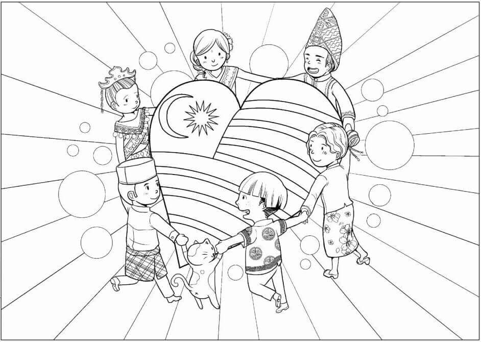 Dibujo de Malasio para Colorear y Imprimir