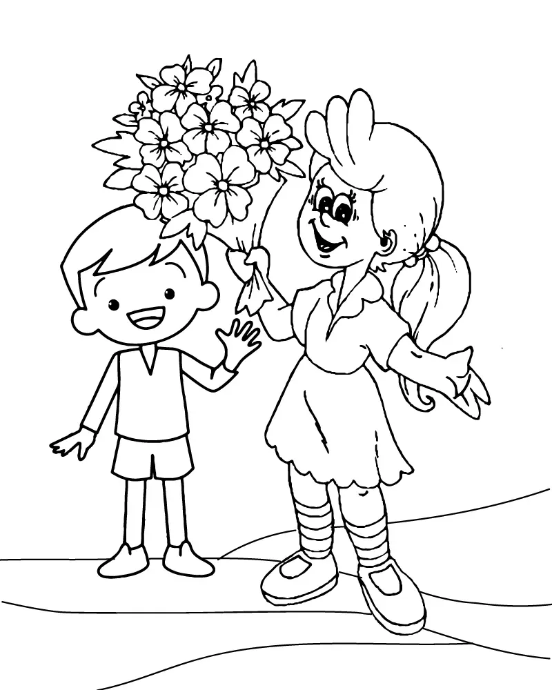 Dibujo de Imgi 11 Cute Mom And Baby Coloring Pagepng para Colorear y Imprimir