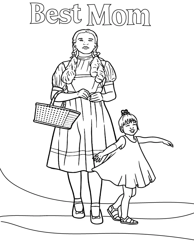 Dibujo de Imgi 7 Heartfelt Mom Coloring Pagepng para Colorear y Imprimir