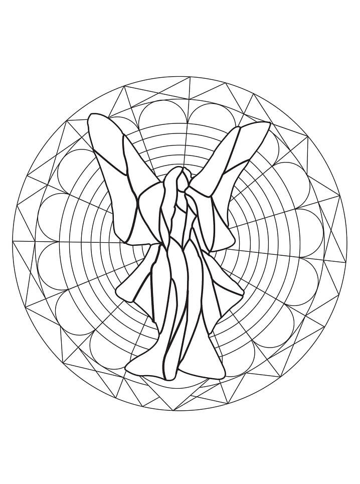 Dibujo de Nuestra Hada para Colorear y Imprimir