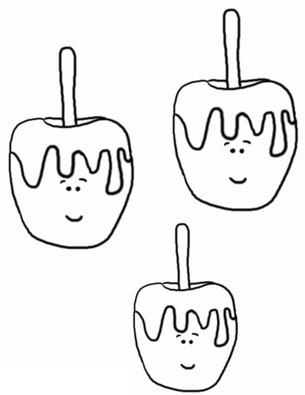 Manzana para Colorear