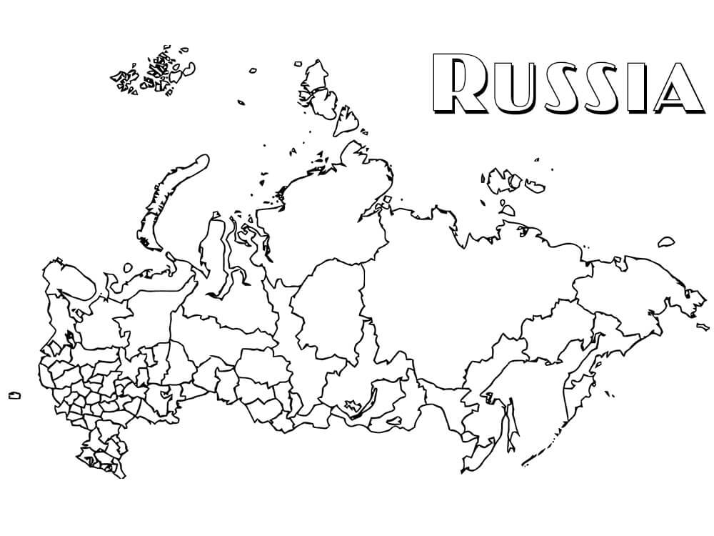 Mapa para Colorear