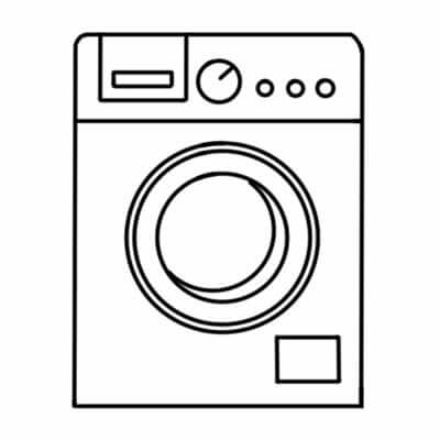 Dibujo de Lavadora para Colorear y Imprimir