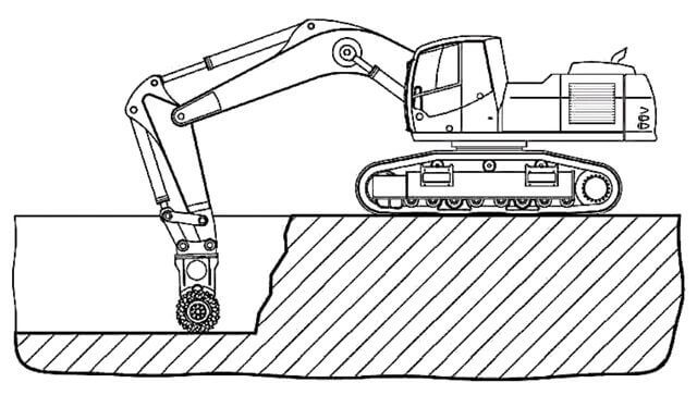 Dibujo de Máquina de La Industria Minera para Colorear y Imprimir