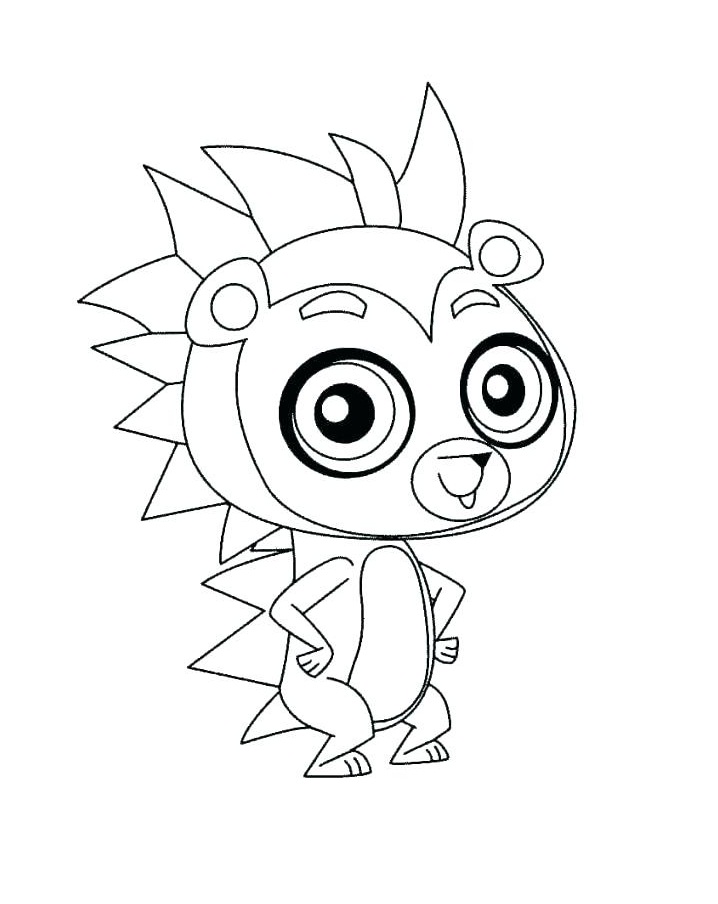 Dibujo de 1582339558 Littlest Pet Shop Coloring Pages To Print Colouring Printables Free Printable G Sheets In para Colorear y Imprimir