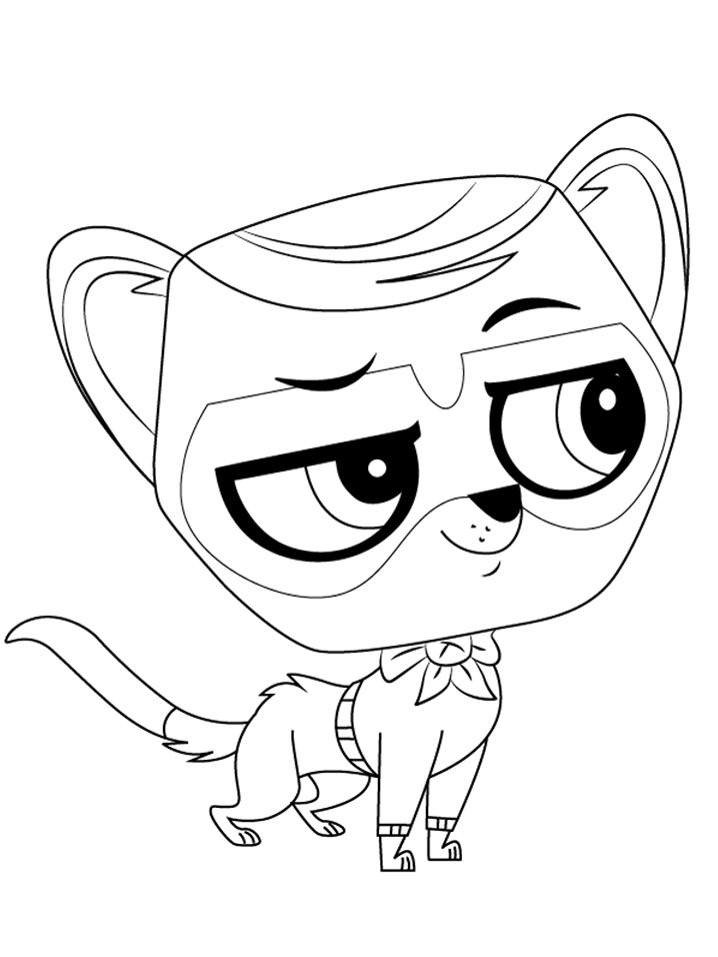 Dibujo de Capitán Cuddles para Colorear y Imprimir