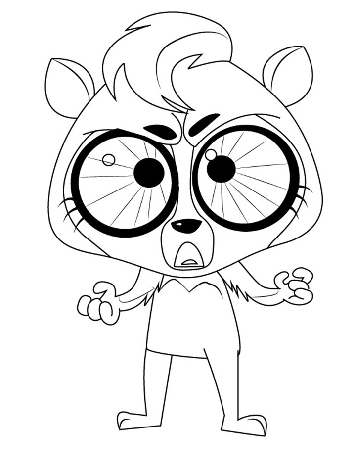 Dibujo de Dolores para Colorear y Imprimir