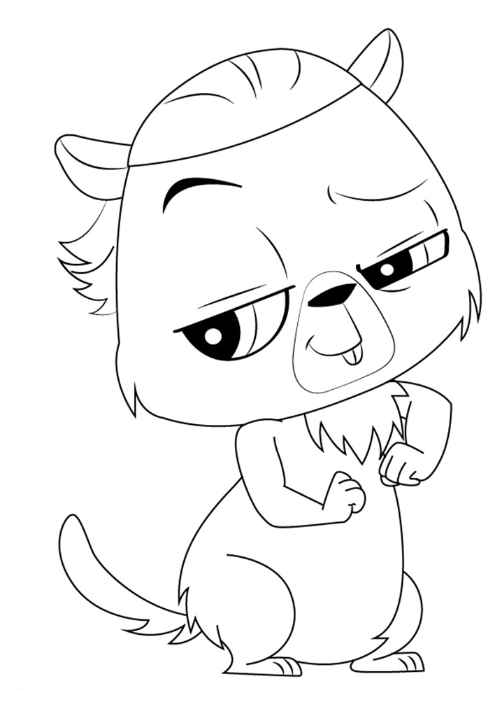 Dibujo de Harold Winston para Colorear y Imprimir