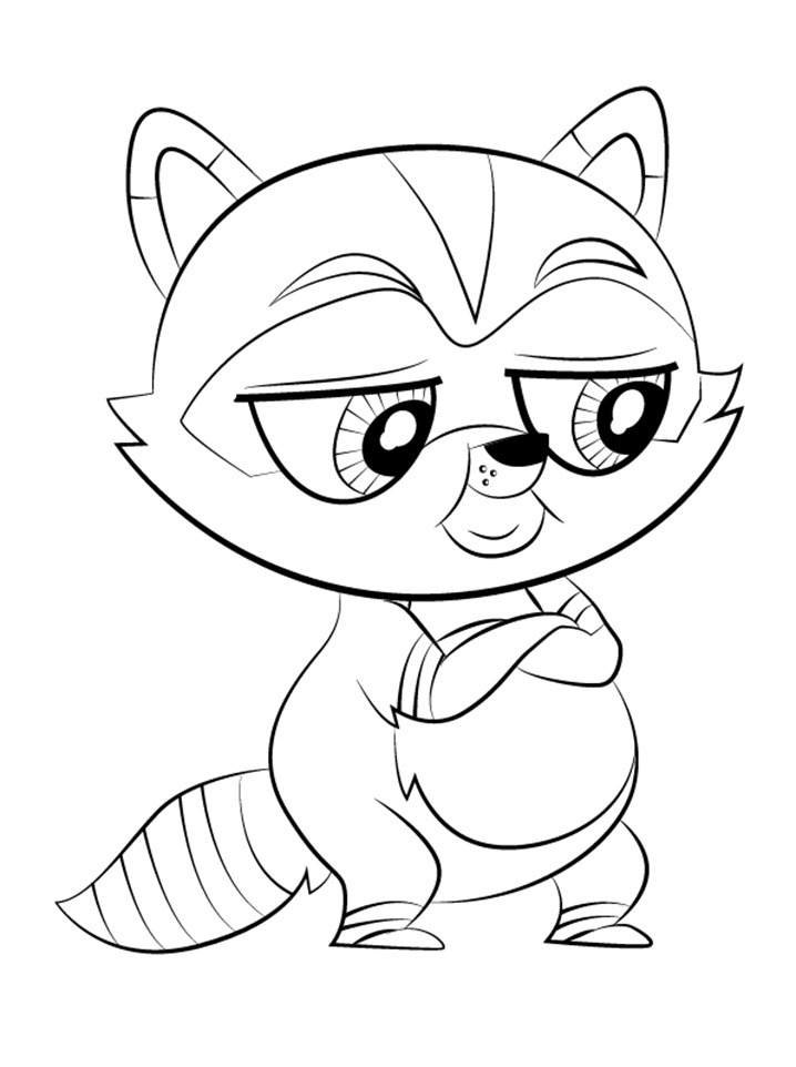 Dibujo de Mr Otto Von Fuzzlebutt para Colorear y Imprimir