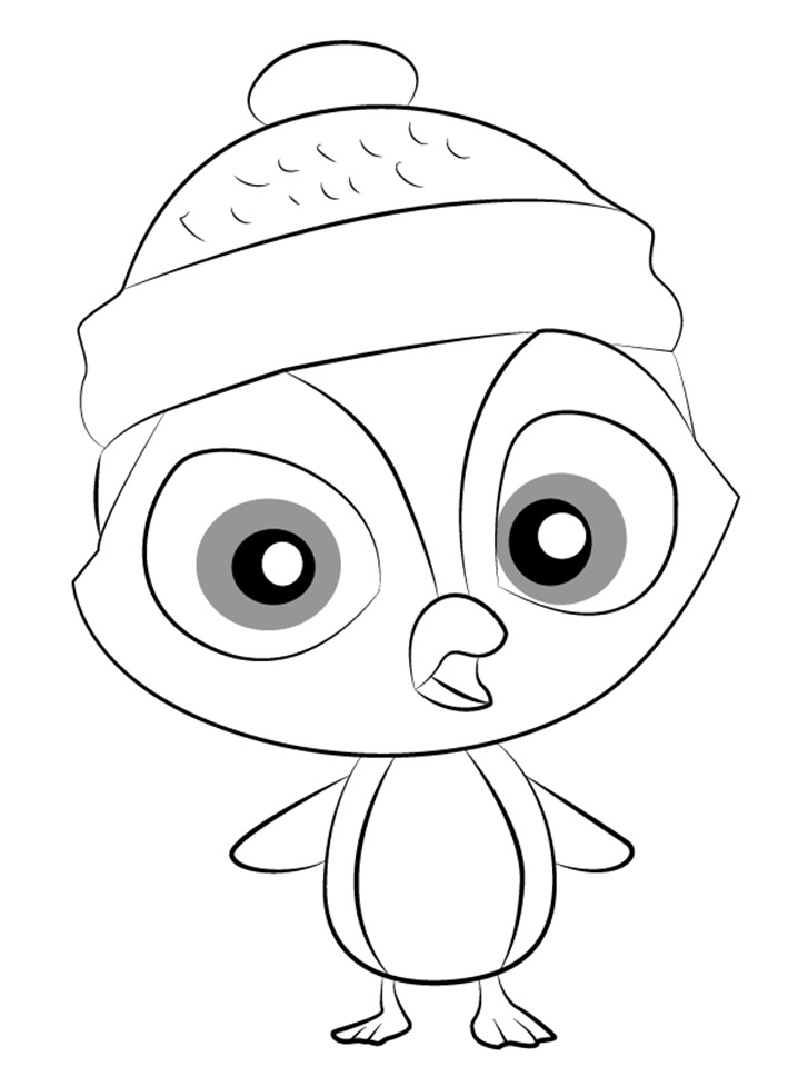 Dibujo de Parker para Colorear y Imprimir