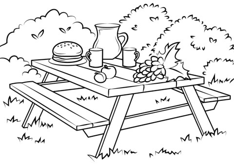 Mesa para Colorear