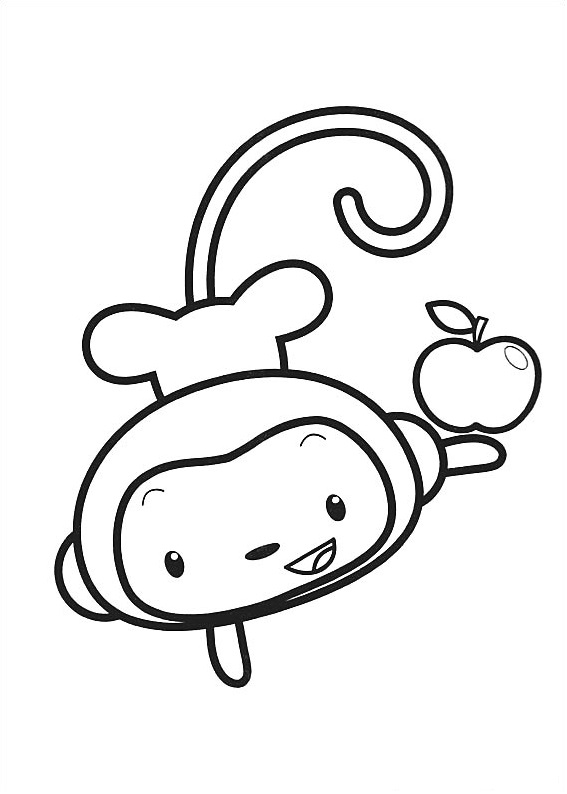 Nih Kai Lan para Colorear