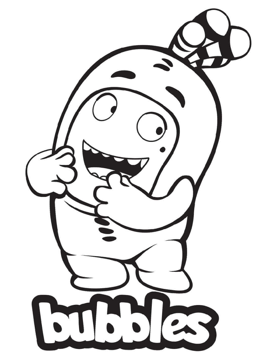 Oddbods para Colorear