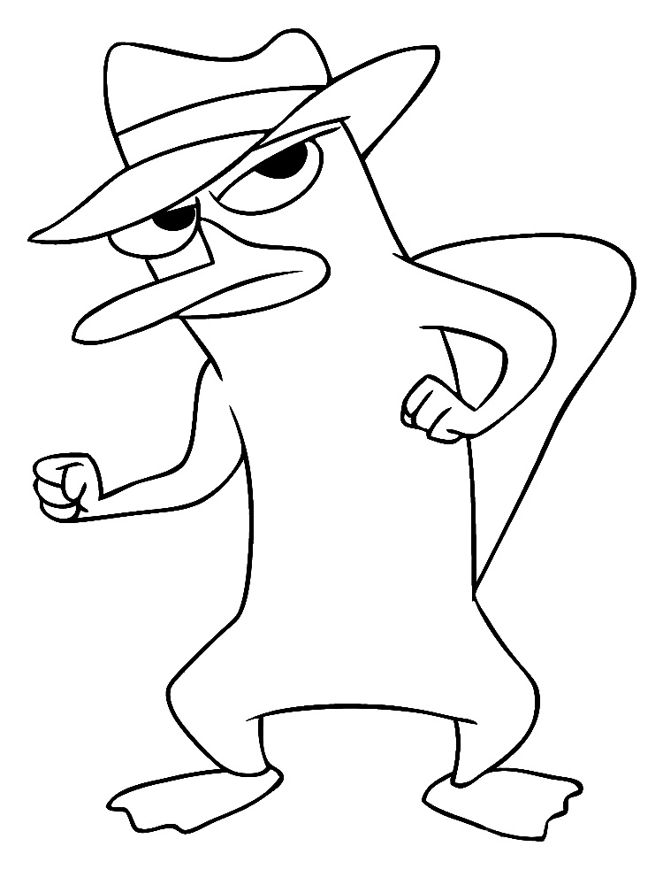 Perry para Colorear