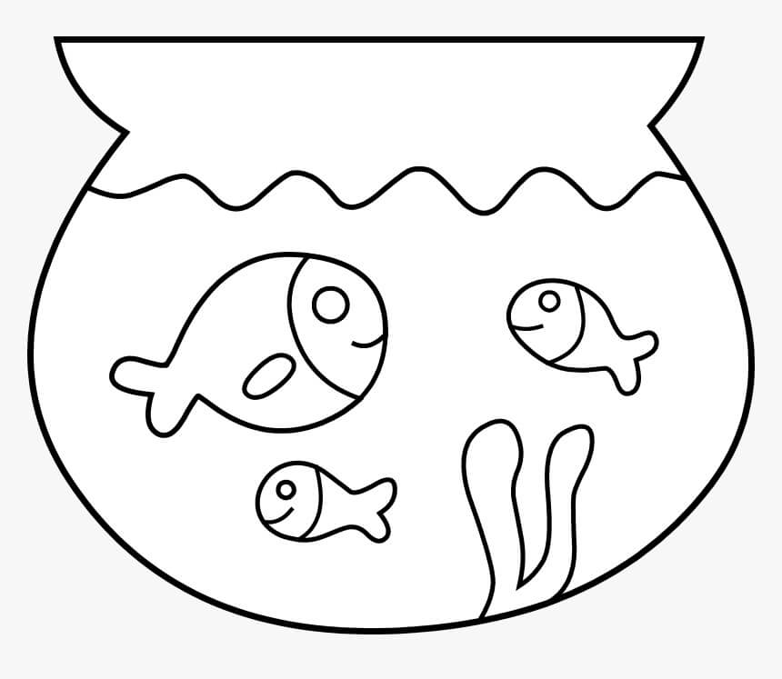 dibujo tres peces normales colorear