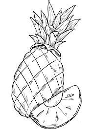 dibujo imagenes de pina para colorear