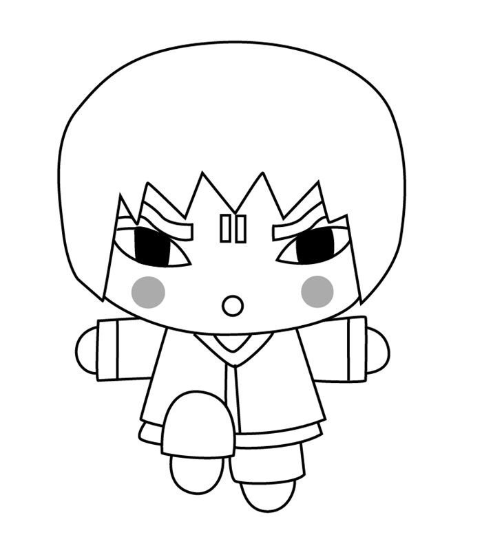 Pucca para Colorear