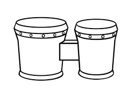 dibujo tambor bonito para colorear