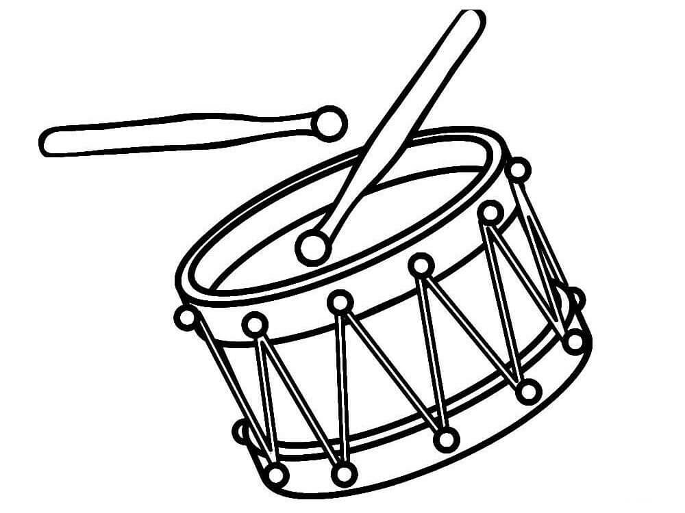 dibujo tambores taiko para colorear