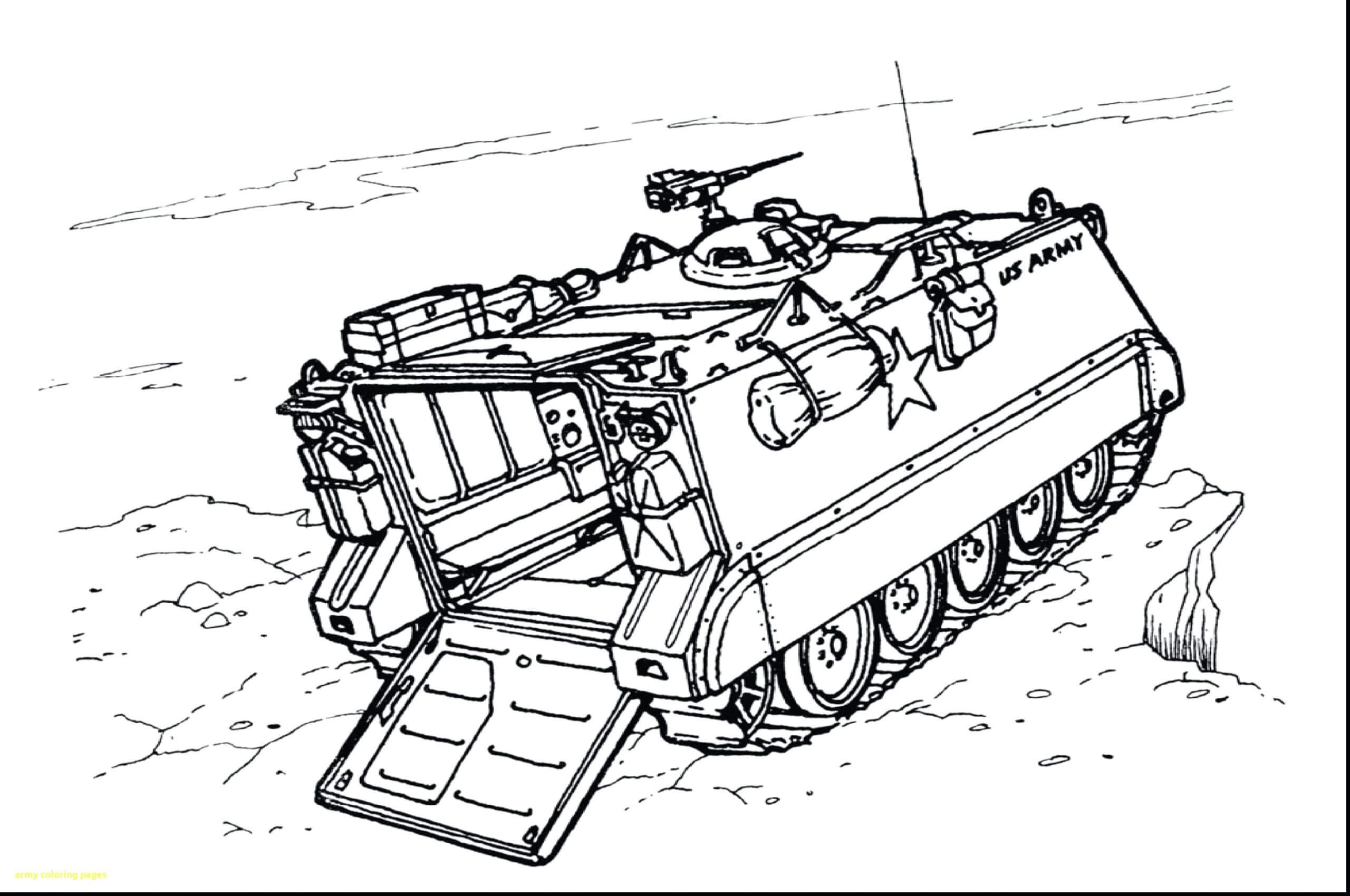 dibujo tanque anfibio para imprimir y colorear