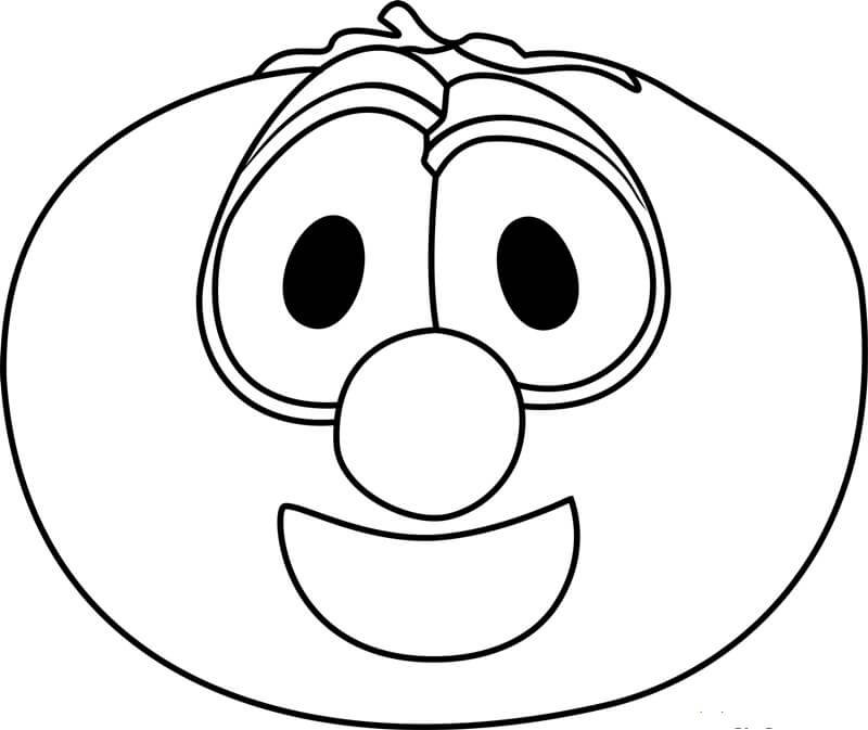 Tomate para Colorear