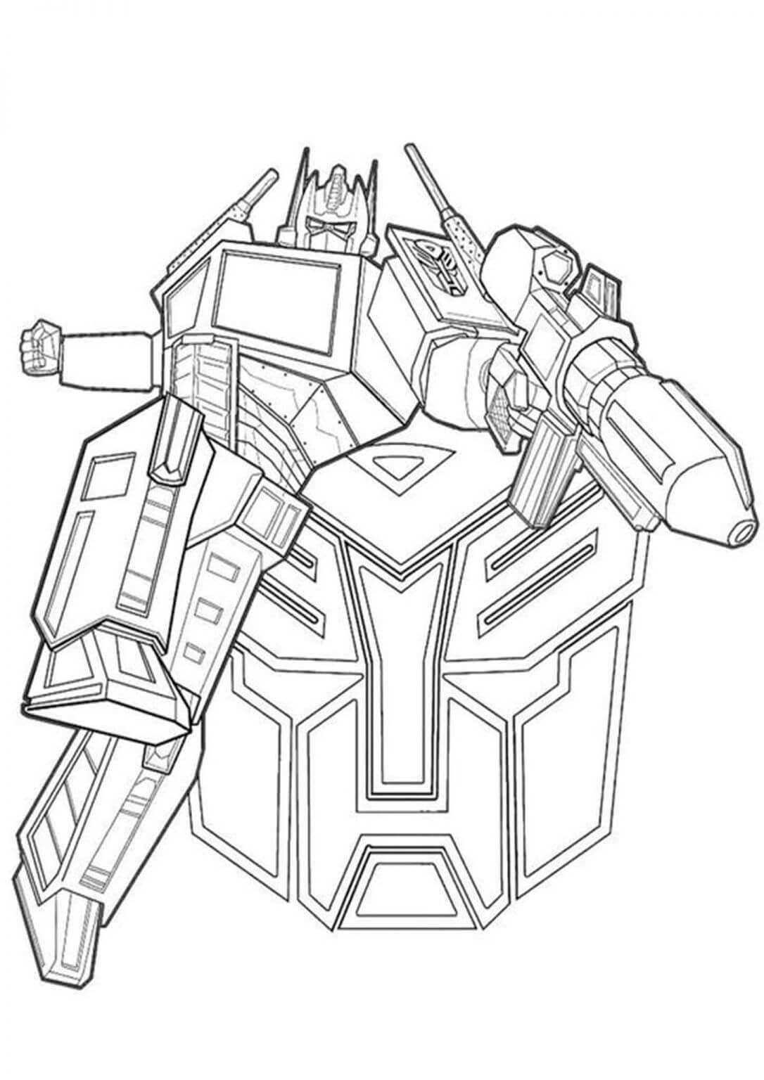 Transformers para Colorear
