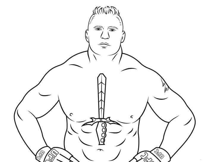 WWE para Colorear